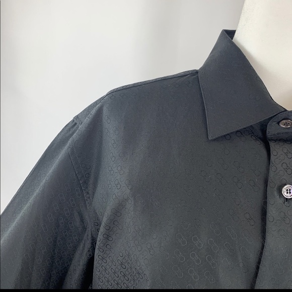 🕺HOST PICK🕺Salvatore Ferragamo Gancini Button-Down in Black - Picture 8 of 12